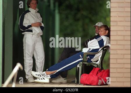 DFS - Tennis Classic - Edgbaston - Steffi Graf / Rennae Stubbs Banque D'Images