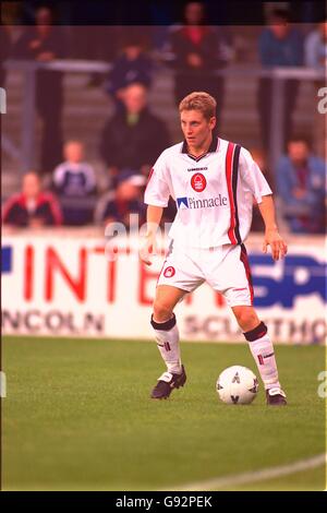 Football - amical - Scunthorpe United / Nottingham Forest. Andrew Dawson, forêt de Nottingham Banque D'Images