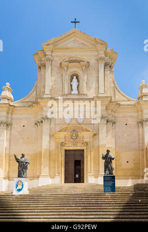 Ir-Rabat, Victoria, Ghawdex - capitale de l'île maltaise de Gozo, îles de la mer Méditerranée Banque D'Images