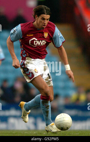 Football - FA Cup - quatrième tour - Aston Villa v Port Vale - Villa Park. Milan Baros, Aston Villa Banque D'Images