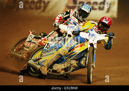 FIM Speedway - Fiat cars Grand Prix de Grande-Bretagne - Millennium Stadium Banque D'Images