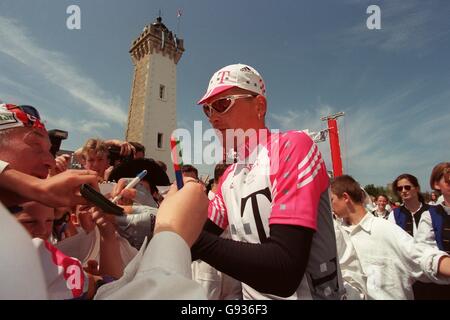 Cyclisme - Tour de France - Étape trois - Roscroff à Lorient Banque D'Images