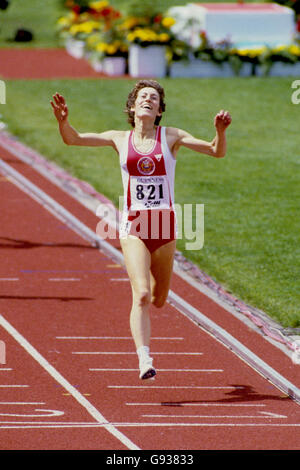 Athlétisme - Jeux du Commonwealth 1986 - stade de Meadowbank, Édimbourg Banque D'Images