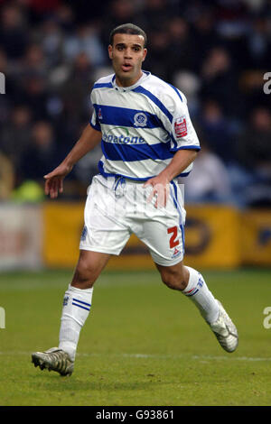 Football - Championnat de la ligue de football Coca-Cola - Queens Park Rangers v Burnley - Loftus Road.Marcus Bignot, Queens Park Rangers Banque D'Images