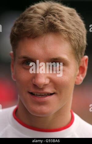 Football - amical - Scunthorpe United / Nottingham Forest. Andrew Dawson, forêt de Nottingham Banque D'Images