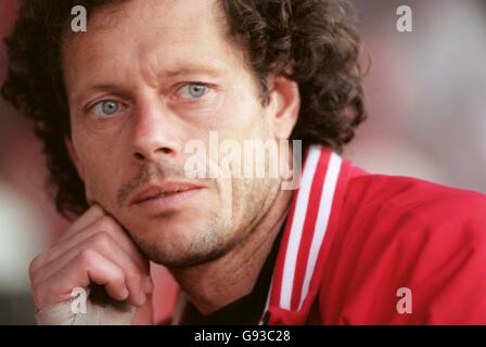 Football - amical - Sheffield United / Benfica. Le gardien de but Benfica Michel Preud'Homme Banque D'Images