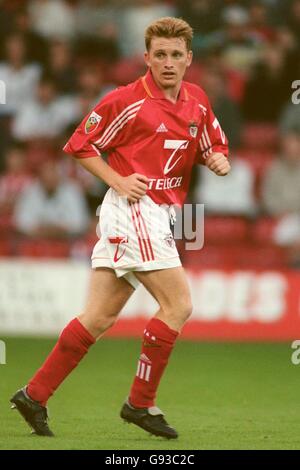 Football - amical - Sheffield United / Benfica. Mark Pembridge, Benfica Banque D'Images