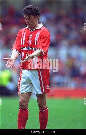 Soccer - JD Sports Cup - semi final - Middlesbrough / Empoli.Andy Townsend, Middlesbrough Banque D'Images