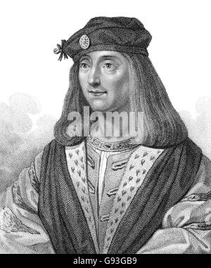 Jacques IV, roi d'Écosse, 1473-1513 Banque D'Images