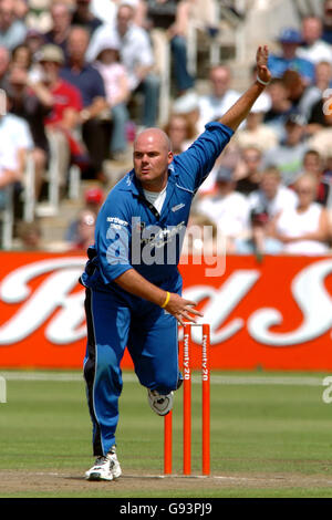 Cricket - Twenty20 Cup - Lancashire Lightning / Durham dynamos - Old Trafford. Niel Killen, Durham dynamos Banque D'Images