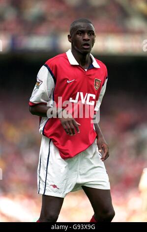 Soccer - FA Carling Premiership - Arsenal / Charlton Athletic. Patrick Vieira, Arsenal Banque D'Images