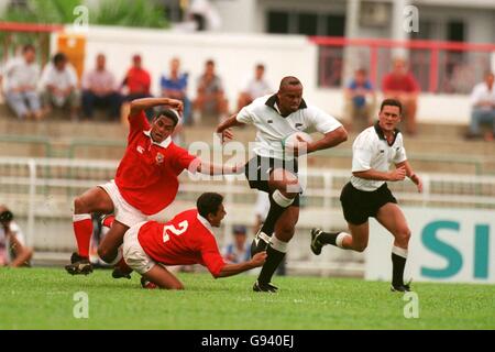 Rugby à 7 - 16e Jeux du Commonwealth - Kuala Lumpur, Malaisie - Piscine G - Nouvelle Zélande / Tonga Banque D'Images