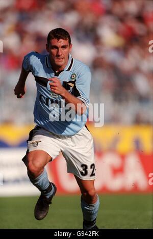 Football italien - série A - Piacenza / Lazio. Christian Vieri, Latium Banque D'Images