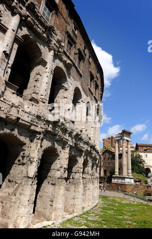 Rome, Italie. Théâtre de Marcellus. Photo par Paul Heyes, mercredi 01 juin, 2016. Banque D'Images