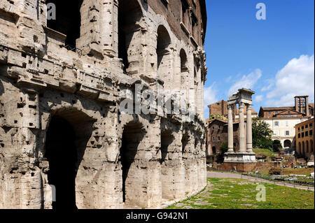 Rome, Italie. Théâtre de Marcellus. Photo par Paul Heyes, mercredi 01 juin, 2016. Banque D'Images