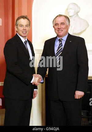 La politique Blair l'Islande Banque D'Images