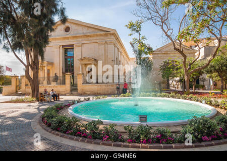 La Valette, Malte - mai 05, 2016 : jardins barrakka Banque D'Images