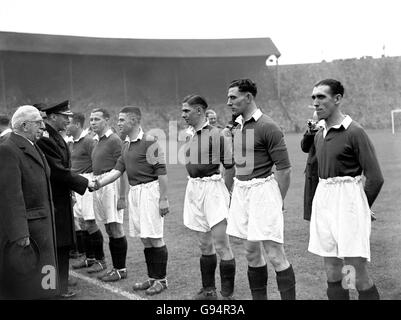 Guerre mondiale Deux - UK & Commonwealth - Accueil - Football - Football League (Sud) Cup - Final - Chelsea v Millwall - Wembley ... Banque D'Images