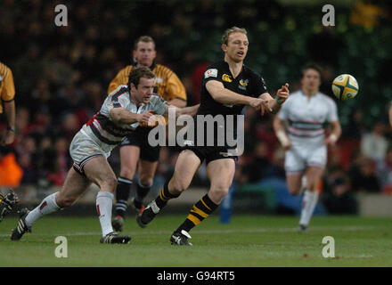 Rugby Union - Powergen Cup - Demi-finale - Leicester Tigers v London Wasps - Millennium Stadium Banque D'Images