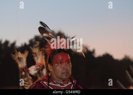 Lakota oglala Nation Pow-wow, South Dakota, USA Banque D'Images