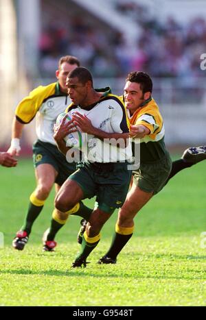 Rugby à 7 - 16e Jeux du Commonwealth - Kuala Lumpur, Malaisie - Pool F - Australie v Cook Islands Banque D'Images