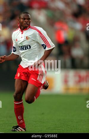 Football - amical - Standard Liège / AC Milan. Rabiu Afolabi, Liège standard Banque D'Images