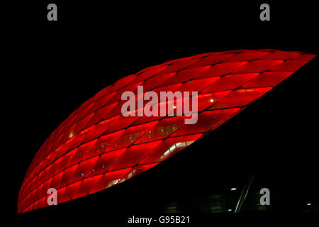 Football - UEFA Champions League - Round de 16 - First Leg - Bayern Munich / AC Milan - Allianz Arena. Allianz Arena, stade du Bayern Munich Banque D'Images