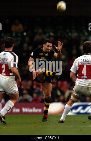 Rugby Union - Powergen Cup - Demi-finale - Leicester Tigers v London Wasps - Millennium Stadium Banque D'Images