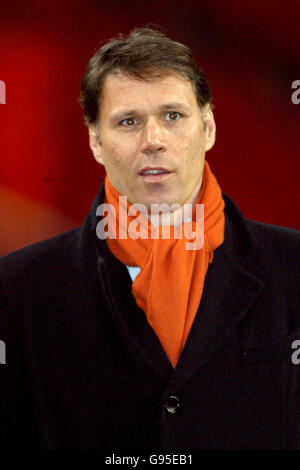 Football - International friendly - Hollande v Equateur - Amsterdam Arena.Marco van Basten, entraîneur de Hollande Banque D'Images