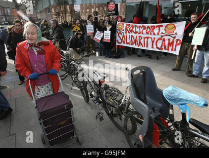 Shell ENVIRONNEMENT Banque D'Images