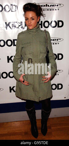 L'actrice Jaime Winstone arrive pour la première du film britannique « Kidulood », à l'Odeon West End, dans le centre de Londres, le mercredi 1er mars 2006. Regardez l'histoire des PA. APPUYEZ SUR ASSOCIATION PHOTO. Le crédit photo devrait se lire: Steve Parsons/PA Banque D'Images