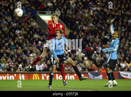 Football - match amical - Angleterre v Uruguay - Anfield Banque D'Images