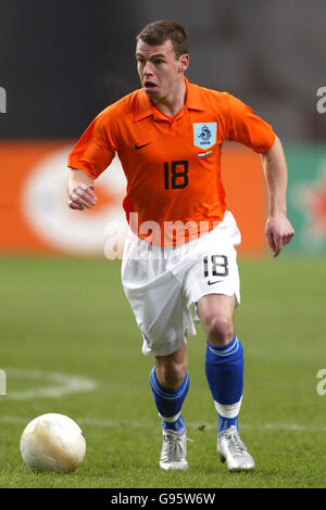 Football - International friendly - Hollande v Equateur - Amsterdam Arena. Nicky Hofs, Hollande Banque D'Images