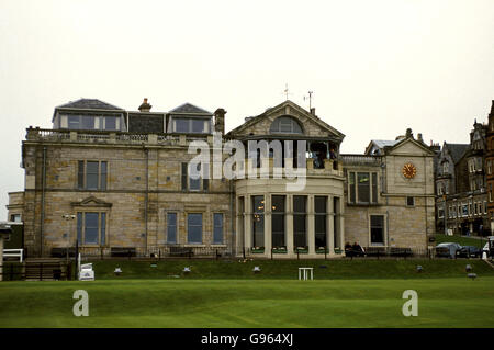 Golf, Dunhill Cup, St Andrew's. Royal and Ancient Clubhouse, St Andrew's. Banque D'Images