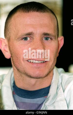 Boxe - WBO Featherweight World Championship - Naseem Hamed v Paul ingle - Conférence de presse.Paul unique Banque D'Images