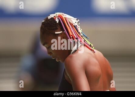 Tennis - Open d'Australie Ford - féminin - Troisième round - Venus Williams v Ruxandra Dragomir Banque D'Images