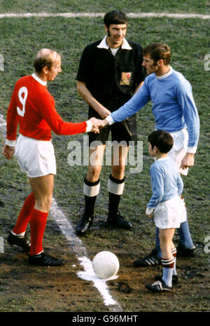 Football - Football League Division One - Manchester United v Manchester City Banque D'Images