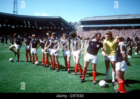 Soccer - International l'Ecosse Banque D'Images