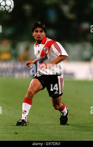 Football - amical - Lazio v River plate. Leonardo Ramos, River plate Banque D'Images