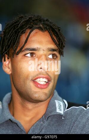 Soccer - Tournoi de Gelderland - vitesse Arnhem v Real Zaragoza. Pierre van Hooijdonk, vitesse Arnhem Banque D'Images