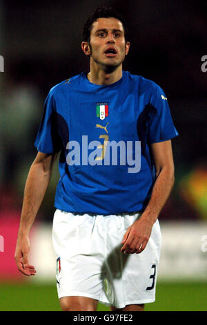 Football - International friendly - Italie / Allemagne - Stade Artemio Franchi. Fabio Grosso, Italie Banque D'Images