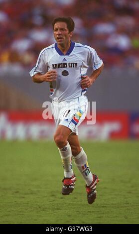 American Soccer - MLS - Tampa Bay mutiny / Kansas City Wizards. Preki, Kansas City Wizards Banque D'Images