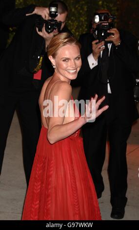 Vanity Fair Post Oscars Party - Mortons Restaurant.Kate Bosworth arrive sur le tapis rouge. Banque D'Images