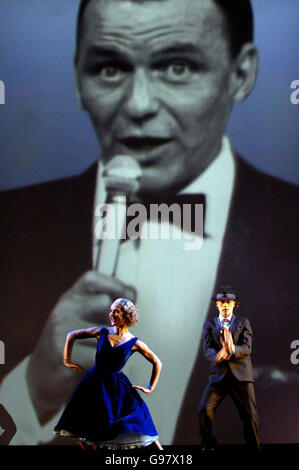 SHOWBIZ Sinatra Banque D'Images