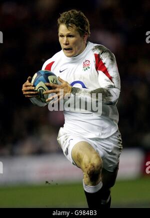 Rugby Union - RBS 6 Nations Championship 2006 - Ecosse / Angleterre - Murrayfield. Josh Lewsey d'Angleterre Banque D'Images