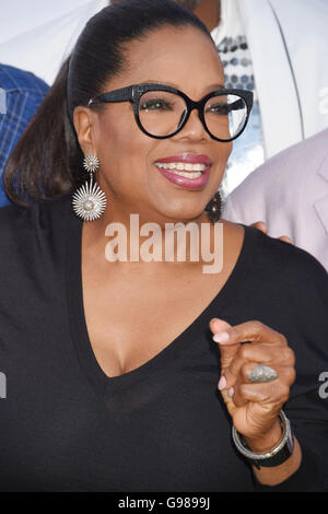 OPRAH WINFREY actrice nous et présentatrice TV en juin 2016. Photo Jeffrey Mayer Banque D'Images