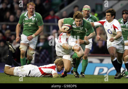 RUGBYU Angleterre Banque D'Images