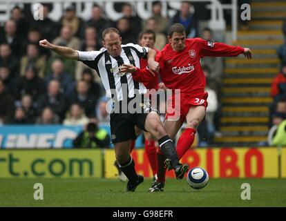 Soccer - FA Barclays Premiership - Newcastle United v Liverpool - St James Park Banque D'Images