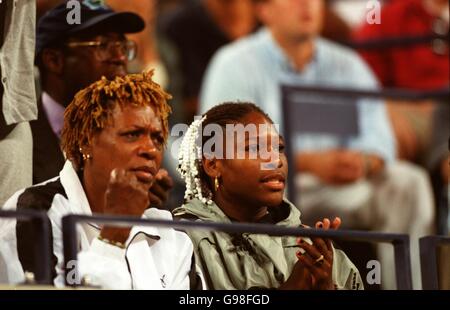 Tennis - US Open - dames - Semi Final - Venus Williams / Martina Hingis Banque D'Images