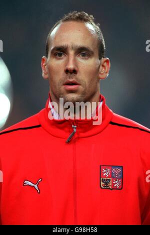 Football - amical - Hollande / République tchèque. Jan Koller, République tchèque Banque D'Images